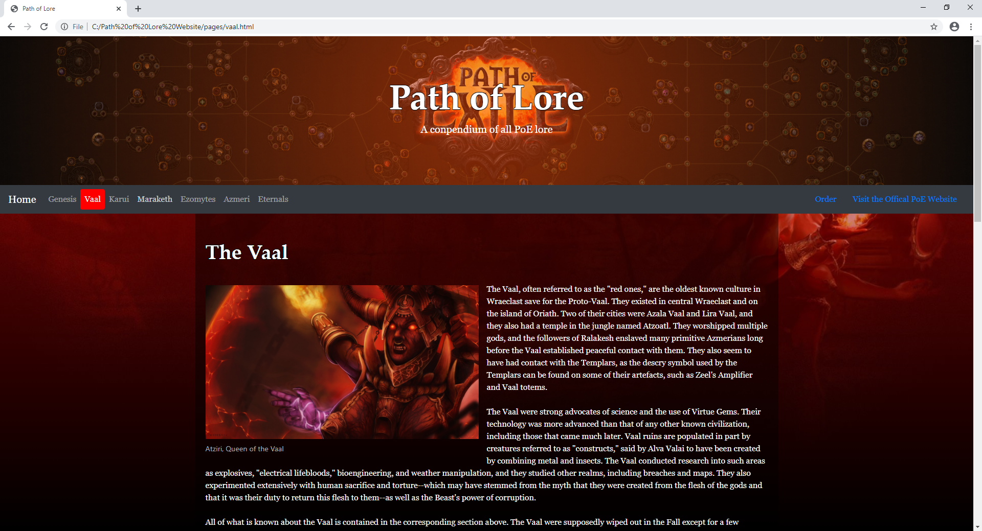 Vaal page